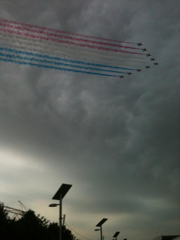 Red arrows