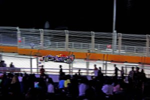 View from the Bay Grandstand, Singapore 2013