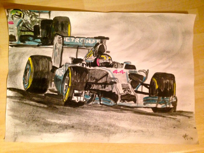 Lewis Hamilton, Mercedes F1 2014