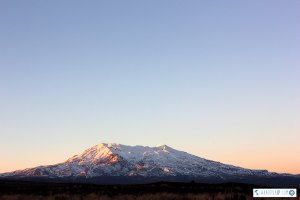 Mt Doom (aka Mt Ngaurahoe) at Dawn