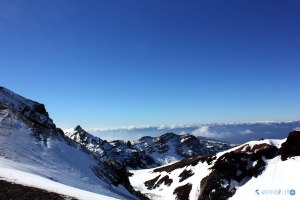Above the Mangatepopo Valley
