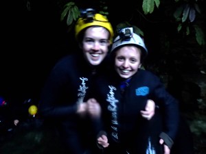 Chilly but stoked at the end!