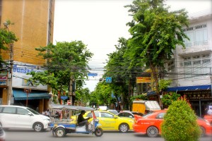 Bangkok traffic - the busiest in the world