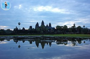 Angkor Wat at dawn