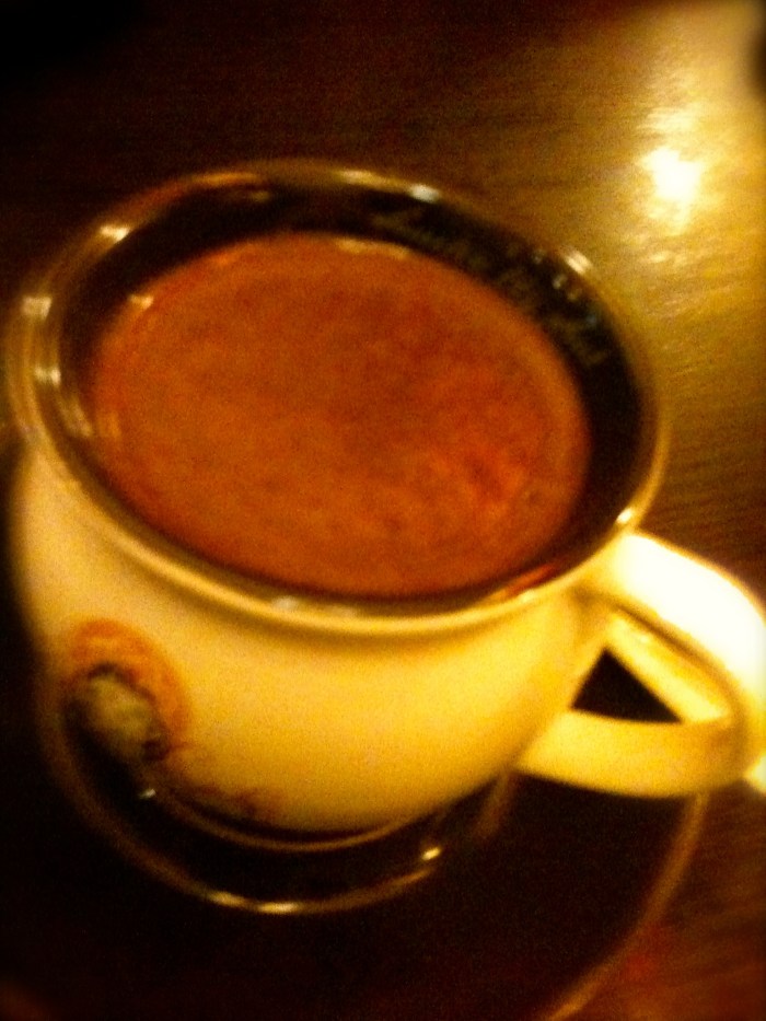 The best hot chocolate at San Churro's