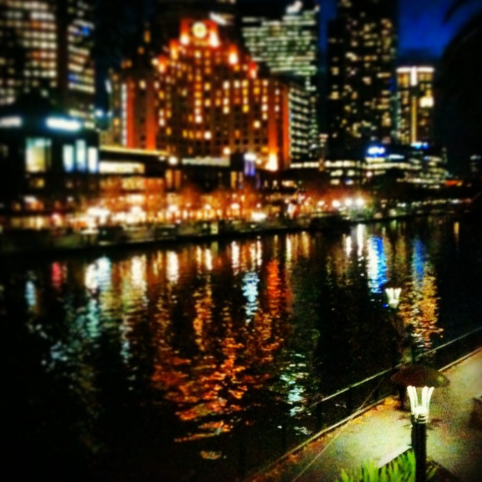 The Yarra; my walk home from work