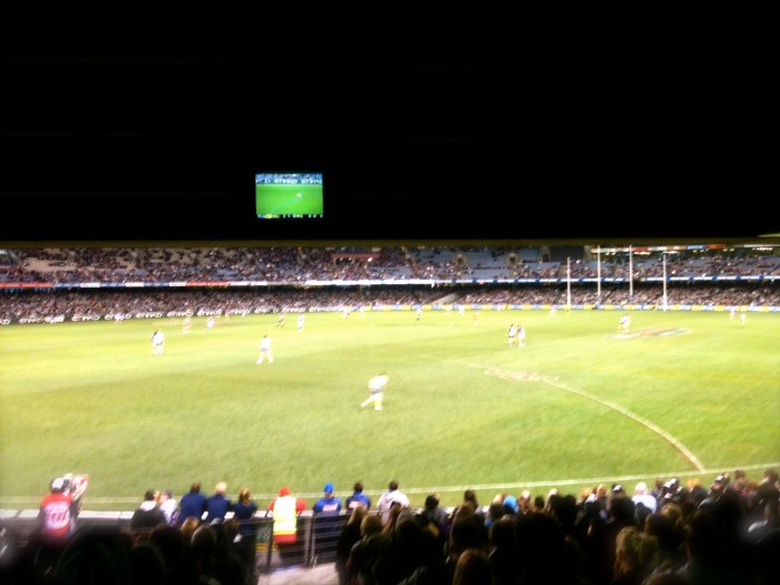 Etihad Stadium, where I worked a couple of times