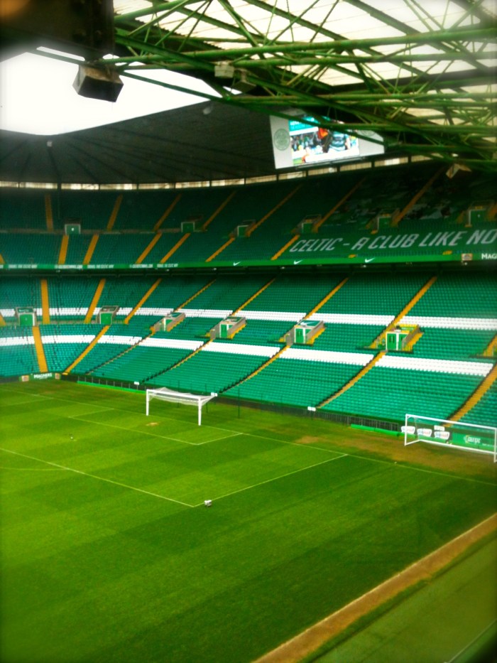 Celtic Park - view from the Sky Box
