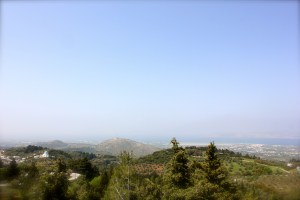 View from Mt Dikeos
