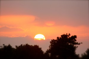 A typical Koatian sunset