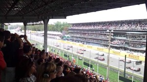 The grandstand I chose for Monza