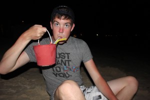 Bucket are lethal, kids...