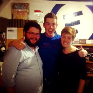 Us in the Fresh Air studio