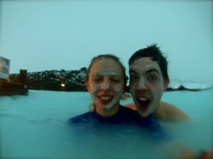 Trying out a Blue Lagoon face mask!