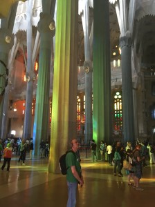 Inside Sagrada Familia