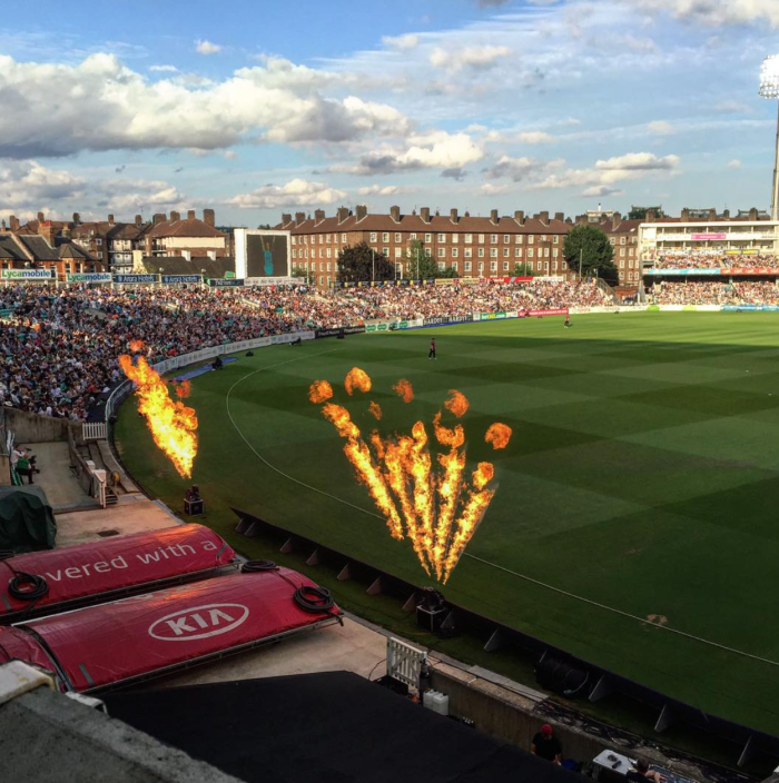 There was a fantastic atmosphere at The Oval for the cricket when I saw Surrey vs Somerset