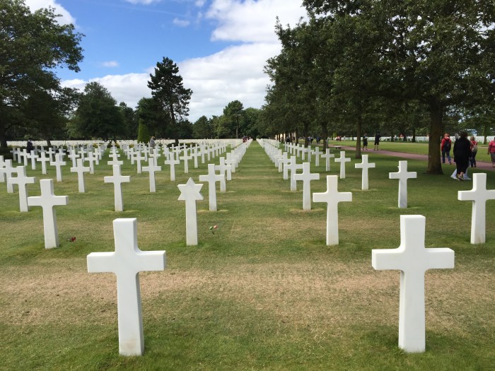American WW2 cemetery, Normandy beaches