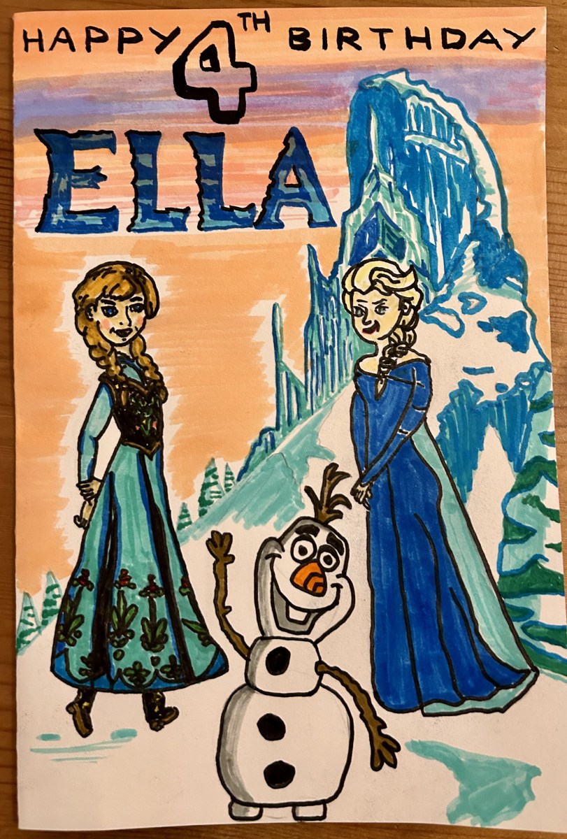 Ella birthday card